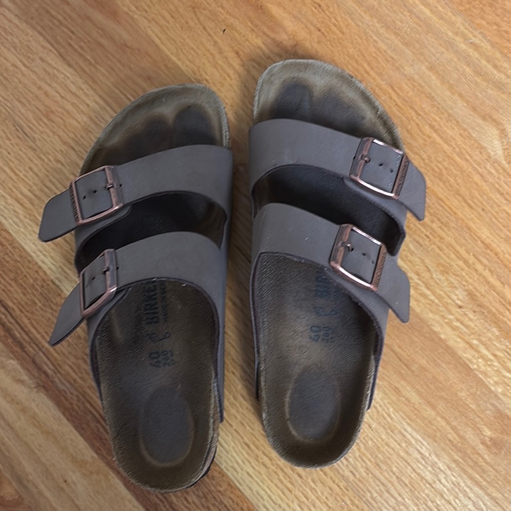 Birkenstock Brown Double Strap Sandals